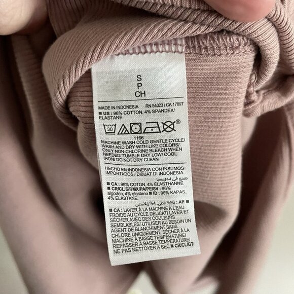 Old Navy Women S Mauve Casual Side Slits Pullover Sleeveless Rib-Knit Midi Dress - Picture 8 of 9